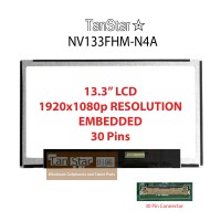  13.3" Laptop LCD Screen 1920x1080p 30 Pins Embedded NV133FHM-N4A
